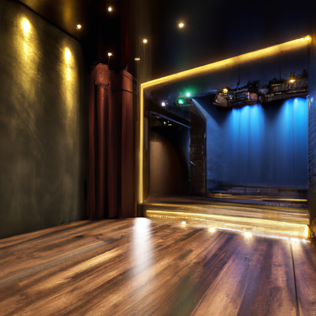 Estudio fotográfico profesional con softboxes, cámaras y fondos en Bogotá, Colombia